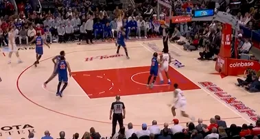 开云体育下载-申京送出第10记助攻，谢泼德底角三分命中砍下20分